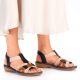4. Bequeme Rieker W RKR662 mehrfarbige Sandalen