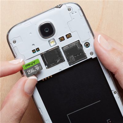 3. PNY microSD Elite 256GB Speicherkarte
