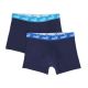 Puma Herren-Boxershorts, 2er-Pack, marineblau, bequeme Baumwolle