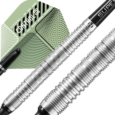 25. Harrows Control 80 % parallele Steeltip-Darts