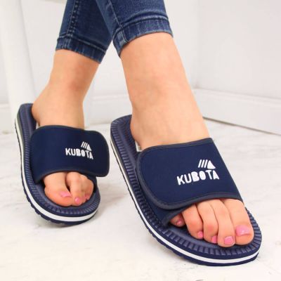 8. Kubota Navy Sport-Flip-Flops mit Klettverschluss
