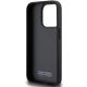 7. BMW Perforated Tricolor Line Hülle für iPhone 15 Pro – Schwarz