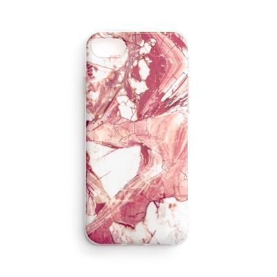 Wozinsky Marble TPU Cover Gel Marmor für Samsung Galaxy A02s EU pink