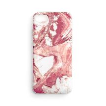 Wozinsky Marble TPU Cover Gel Marmor für Samsung Galaxy A02s EU pink