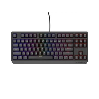 GENESIS THOR 230 TKL CZ/SK RGB MECHANISCHE GAMING-TASTATUR OUTEMU ROT SCHWARZ HOT SWAP
