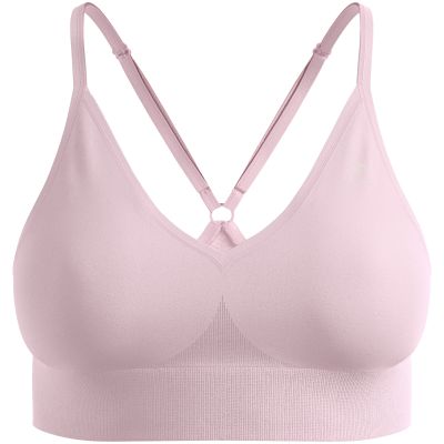 Damen-Sport-BH ODLO Sport bra SEAMLESS LOW - PADDED, rosa