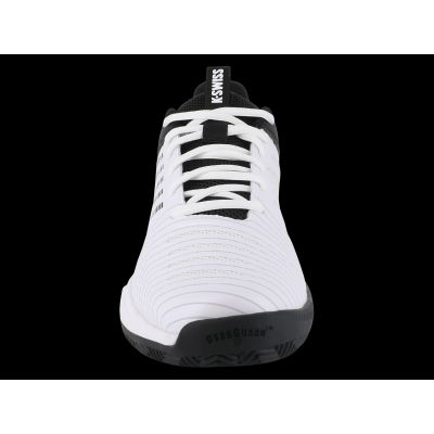 3. K-Swiss ULTRASHOT LIGHT CLAY WHIT/BLACK-M Sneaker (04742-102-M)