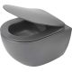 Randloses WC-Becken mit Sitz