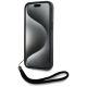 4. Karl Lagerfeld Saffiano Athleisure Stripes Cord iPhone 15 Pro Max Hülle - Rot