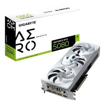 9. Gigabyte GeForce RTX 5080 AERO OC 16GD SFF Grafikkarte