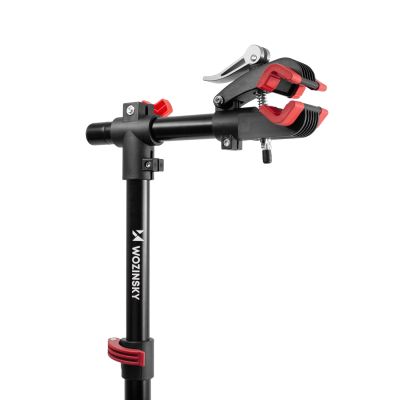 9. Wozinsky WQX-180 Fahrradreparaturständer für Fahrräder von 22 bis 29 Zoll mit 360°-Arm – Schwarz