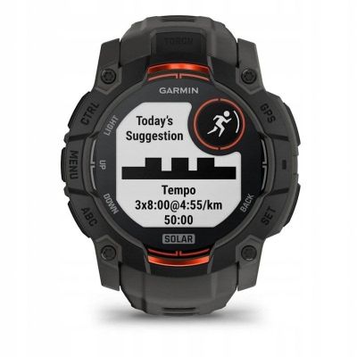 3. Smartwatch GARMIN Instinct 3 50 mm SOLAR Schwarz
