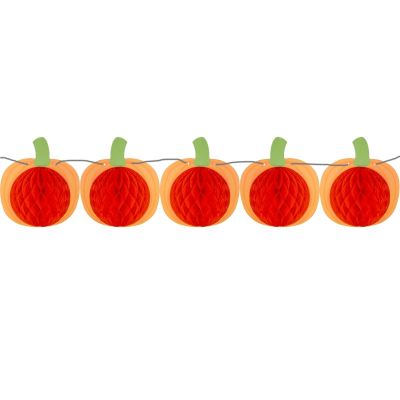 12. Halloween-Kürbis-Dekorationsgirlande