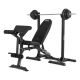 19. ZIPRO SUPERSET Verstellbare Trainingsbank, verstellbare Rückenlehne, verstellbarer Sitz, Fitnessstudio, Heimstudio, Schwarz