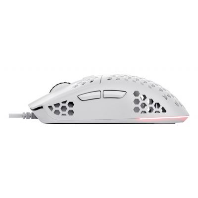4. Trust GXT928W HELOX Gaming-Maus weiß (25389)