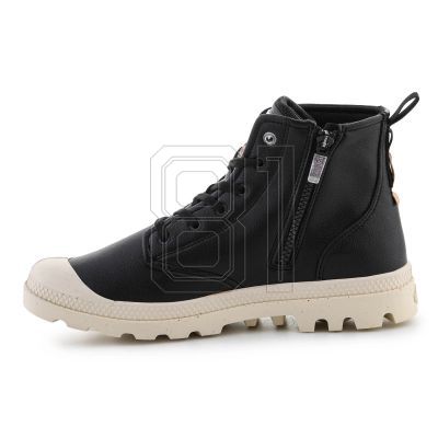 5. Palladium Pampa Hi Re-Vegan Leather U Schuhe 74378-008-M Schwarz