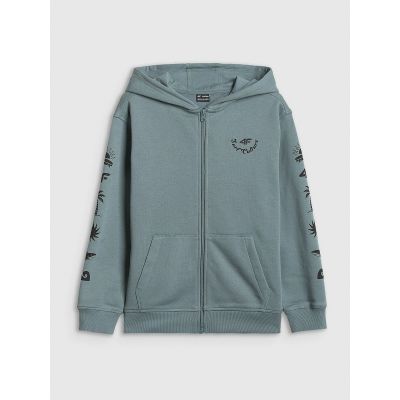 9. Locker geschnittener Kapuzenpullover für Jungen, Größe 4F 4FJRSS26TSWSM3052-46S
