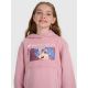 6. Mädchen-Sweatshirt mit Kapuze, offen, 4F 4FJRAW25TSWSF2294-54S