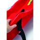9. KUNSTSTOFFSCHLITTEN MIT BREMSEN RACE, ROT