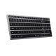 2. Satechi Slim X2 Bluetooth Backlit Keyboard – kabellose Tastatur mit Ziffernblock (Space Gray) US
