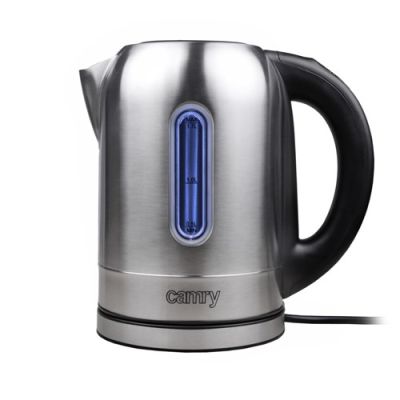 13. Wasserkocher Adler CR 1253 (2200 W, 1,7 l; Edelstahlfarbe)