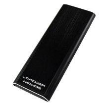LC-Power LC-M2-C-NVMe Festplattengehäuse SSD-Gehäuse Schwarz M.2