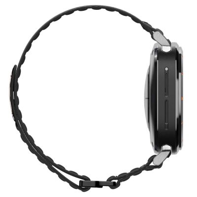 4. Spigen WBF0 Armband für Samsung Galaxy Watch Ultra 47 mm – Schwarz