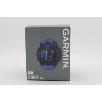 49. GARMIN Instinct 3 AMOLED 45mm Schwarz/Blitzblau Smartwatch