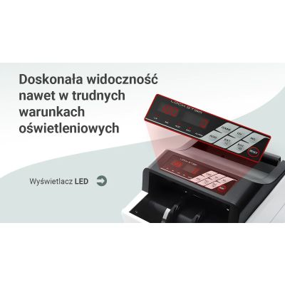 9. Extralink LockStar MG X-300 | Professioneller Banknotenzähler | UV, IR