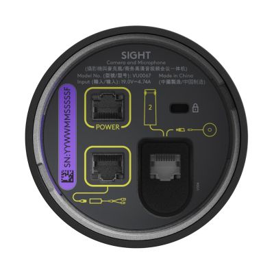 13. Logitech Sight – Graphit, Auflösung 3840 x 2160 Pixel, 60 fps, CMOS