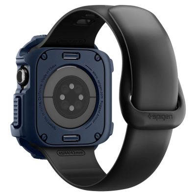 4. Spigen Rugged Armor Schutzhülle für Apple Watch 42 mm – Marineblau