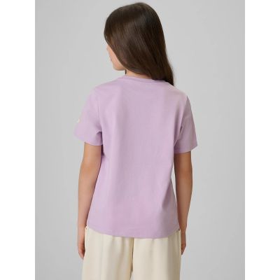 2. Mädchen-T-Shirt mit Aufdruck, regulär, Größe 4F 4FJRAW26TTSHF4326-052S