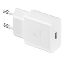 Samsung Netzteil 15W USB-C Schnellladefunktion (ohne Kabel); Weiß