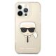 3. Karl Lagerfeld Glitzer Karl's Head Case für iPhone 13 Pro / iPhone 13 - Gold