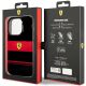 8. Ferrari FEHMP14LUCOK iPhone 14 Pro 6,1" schwarz/schwarzes Hardcase IMD Combi Magsafe