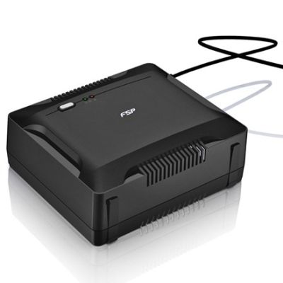 4. FSP Nano 600 USV Standby (Offline) 0,6 kVA 360 W 2 x AC-Steckdosen