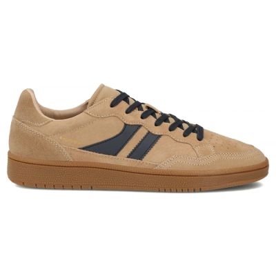 2. Herren-Lederschuhe, beige Sneaker, Filippo MP7794