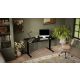 2. Schreibtisch mit elektrischer Höhenverstellung MOON LONG 150x80x72-120 schwarz