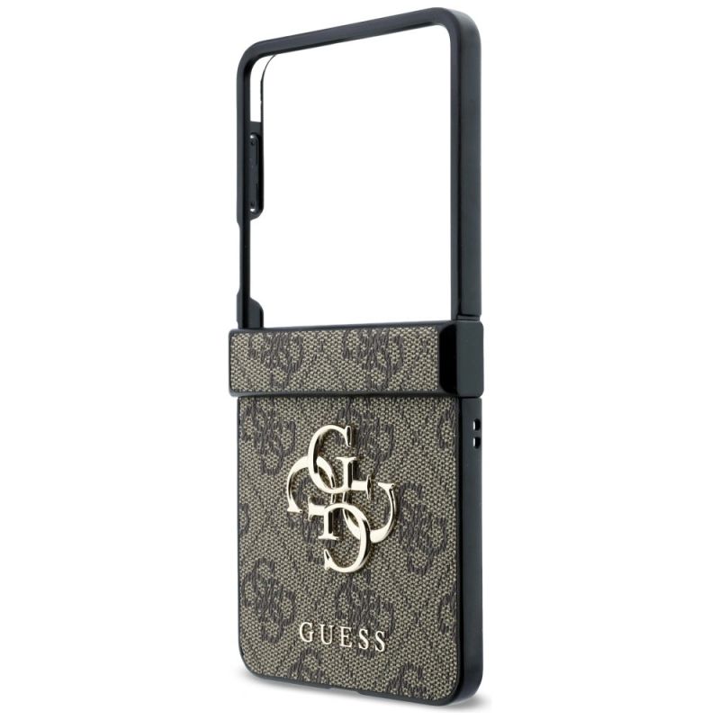 5. Guess Big 4G Logo Hülle für Samsung Galaxy Z Flip 8 - Braun