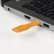 4. Lindy 47898 Portblocker RJ-45 Portblocker Orange Acrylnitril Butadien Styrol (ABS) 20 Stück.