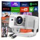 Mini-Tragbarer Projektor Android 14 WiFi Zenwire PrimeView IMC460 Pro