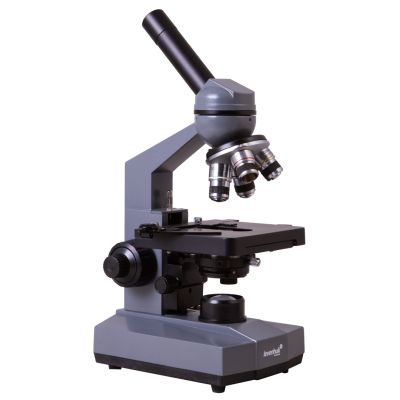 12. Levenhuk 320 BASE Monokulares Biologisches Mikroskop
