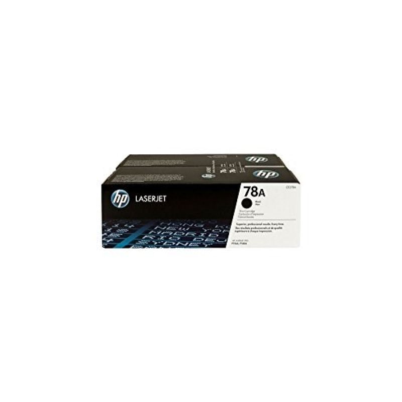 10. HP 78A CE278AD Toner, Schwarz, Doppelpackung