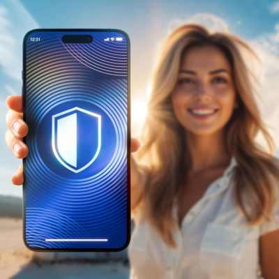 4. 3mk Hardglass Matt Max Sichtschutzglas für iPhone 17 Pro