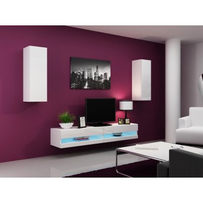 3. TV-Schrank VIGO NEW '180' 30/180/40 weiß/weiß-Kombination