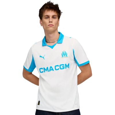 8. Herren Puma Olympique Marseille Heimtrikot Replica weiß 779801 01
