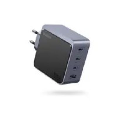 Ugreen Nexode S 100W 4-Port GaN Schnellladegerät EU grau Laptop, Handy, Laptop, Powerbank, Tablet Grau AC Intern
