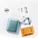 10. Joyroom JR-PBF27 22,5 W 10000 mAh Powerbank mit zwei integrierten Kabeln - Blau