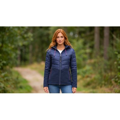 7. Damen-Fleecejacke Geographical Norway TRENDY NAVY DB LADY 024 (WY7171F/GN-NAVY)
