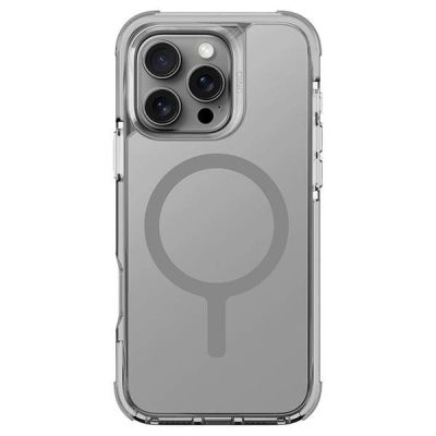 2. Uniq Combat iPhone 16 Pro 6,3" Hülle Magclick Charging grau/steingrau